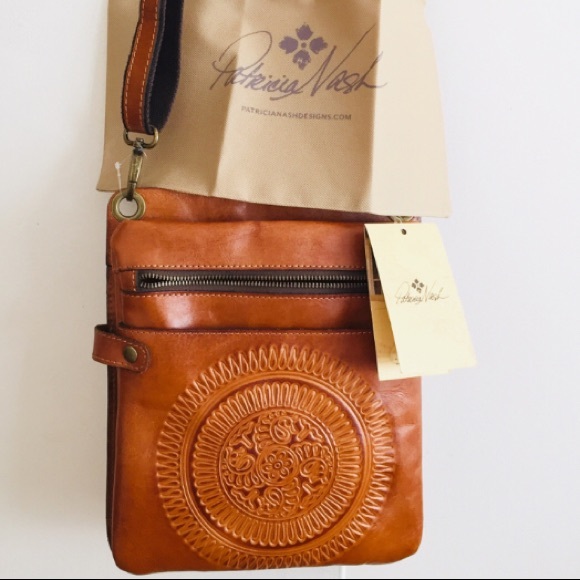 Patricia Nash Handbags - Patricia Nash Tooled Leather Crossbody Back